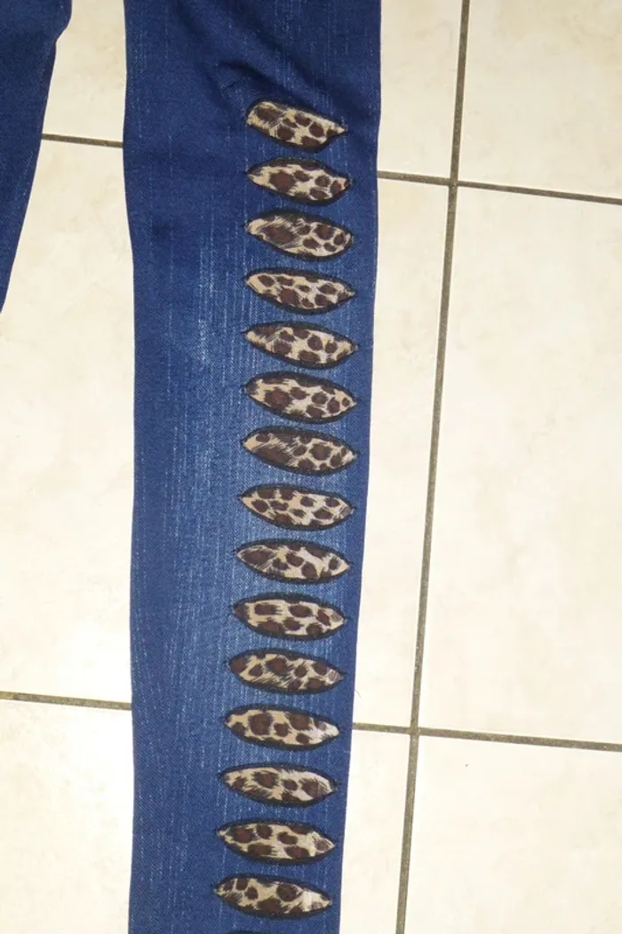 caleçon leggins stretch taille 38/40 neuf - photo numéro 2
