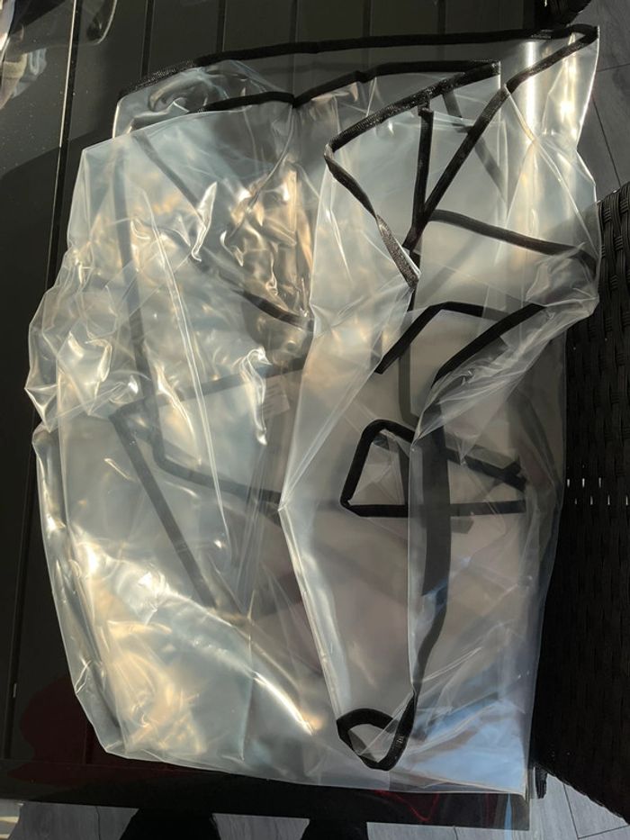 Habillage pluie poussette - photo numéro 2