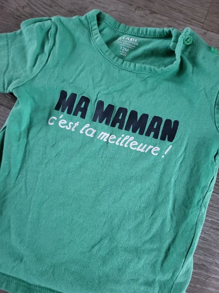 T-shirt 12 mois - photo numéro 2