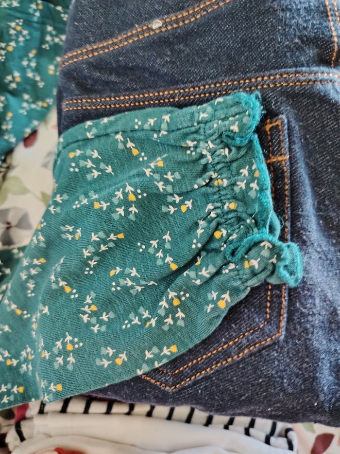 Blouse manches longues Okaidi 6ans - photo numéro 3