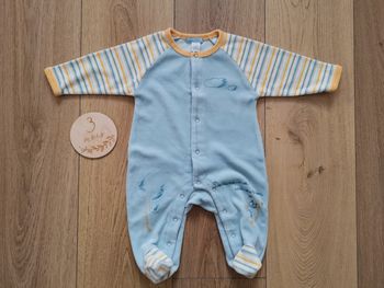 Pyjama velours Orchestra 3 mois