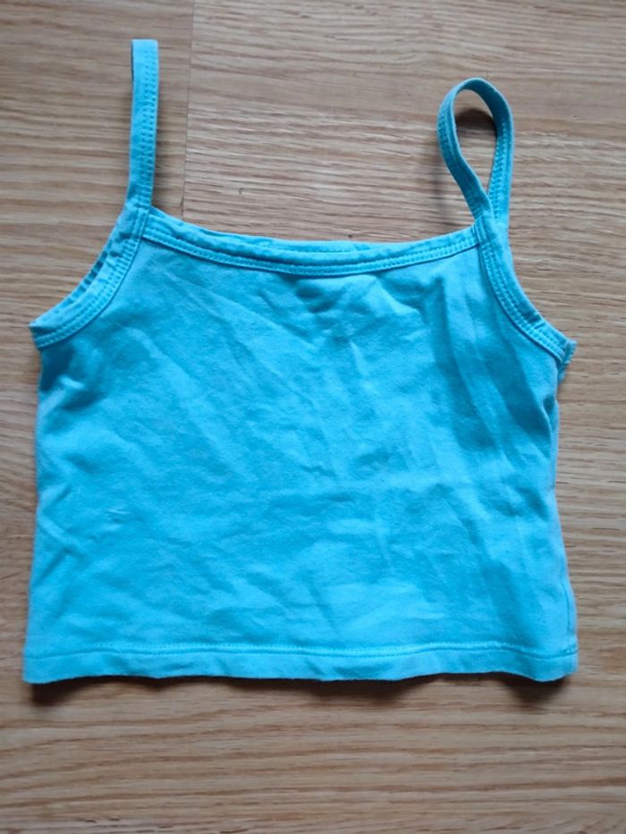 Débardeur court. Bleu. Sergent major
Taille 3 ans - photo numéro 2