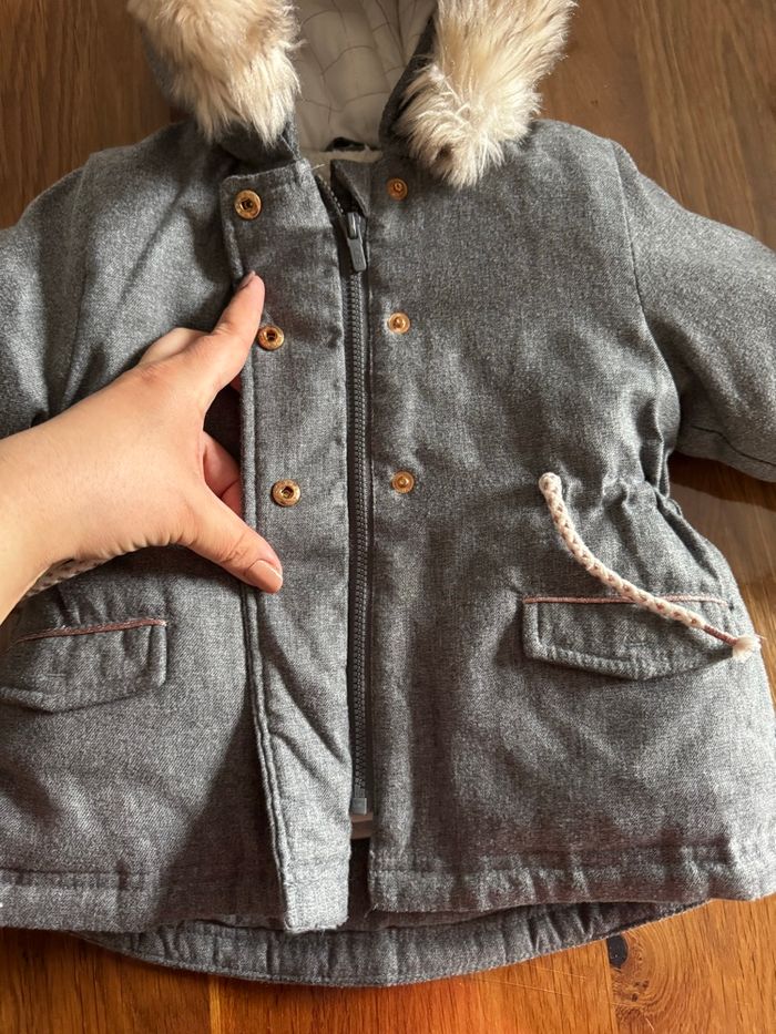 Manteau hiver Obaibi 12mois - photo numéro 3