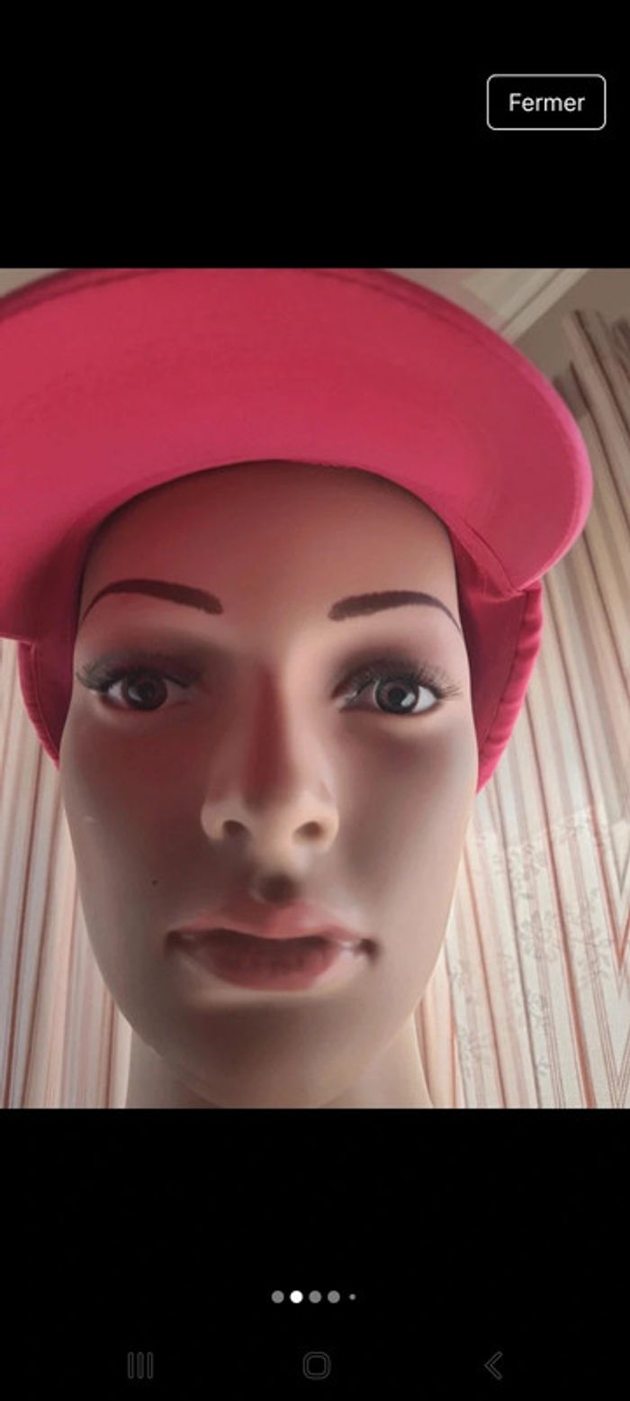 Casquette femme rose/fushia Forclaz 56/60cm - photo numéro 2