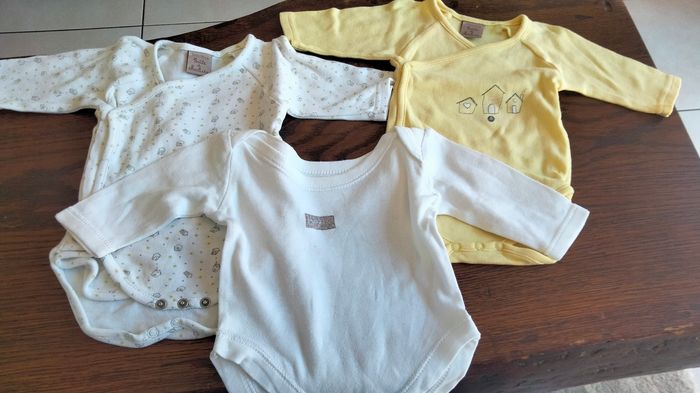 Lot de 3 bodies manches longues - photo numéro 2