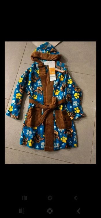 robe de chambre pat patrouille