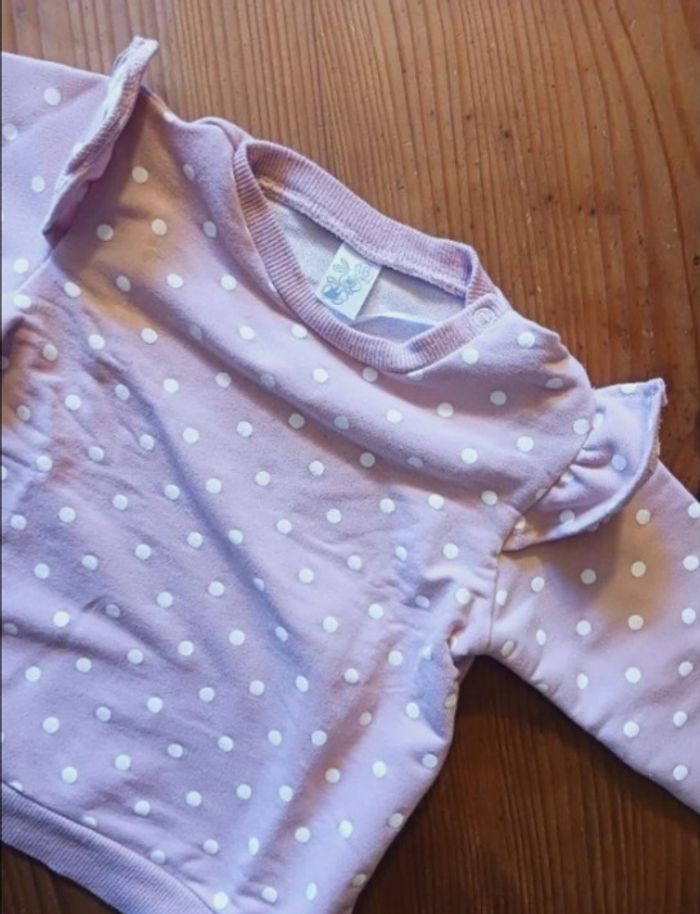 Sweat fille - 18 mois - Super U - photo numéro 3