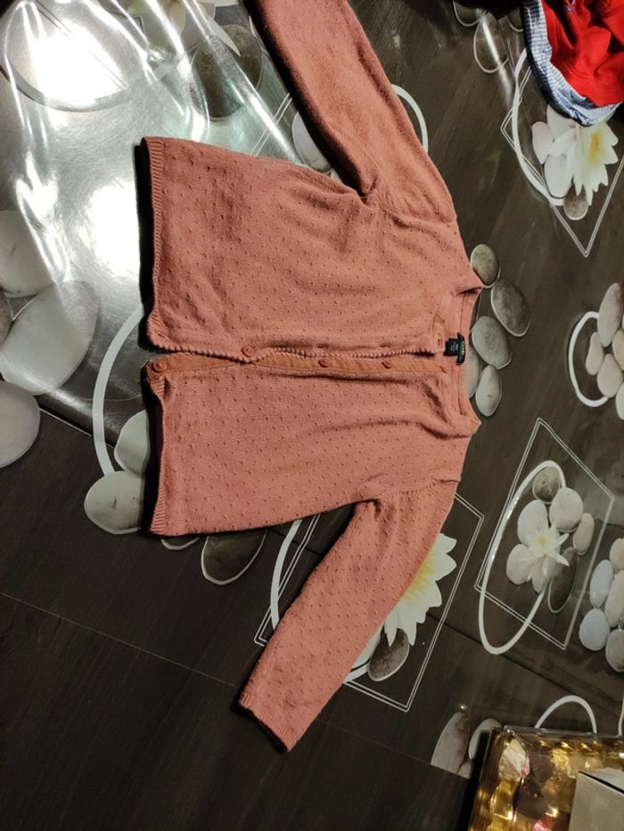 Gilet fille 18 mois kiabi