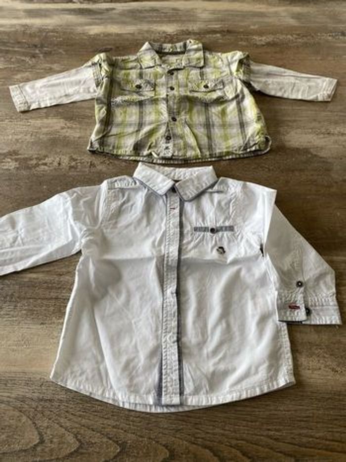 Lot chemises bébé garçon 18 mois - photo numéro 6