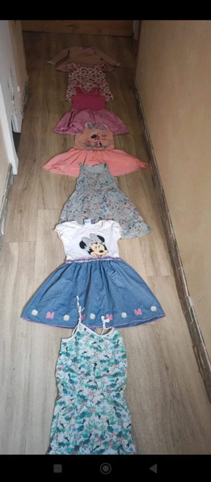 Lot robes filles 5-8 ans
