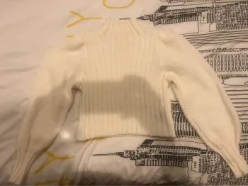Pull bi matière