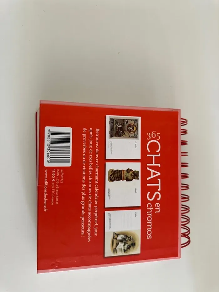 Livre, 365 chats en chromos - photo numéro 4