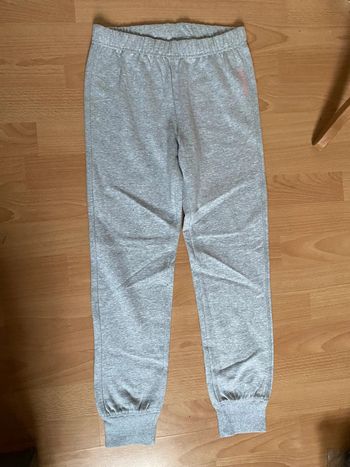 Beau pantalon/jogging gris Reebok T. 10 ans/140 cm fille neuf