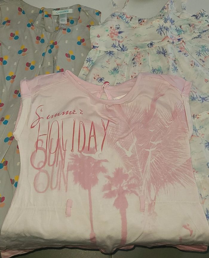 Lot 3 robes fille 3 ans 36 mois