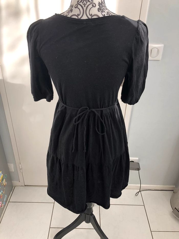 Robe grossesse noire H&M Mama XS pour 36-38 - photo numéro 4