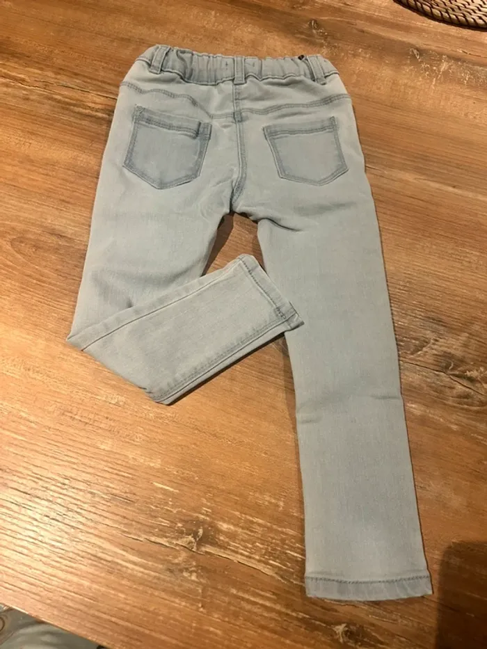 Jeans slim bleu clair 3 ans - photo numéro 3