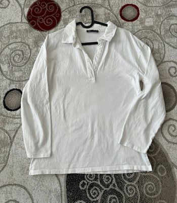 Tee-shirts blanc manches longues Zara