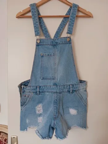 Salopette short