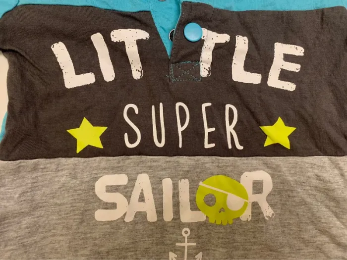 Lot 4 T-shirts été garçon - 6m - photo numéro 4