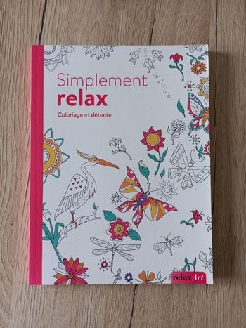 Livre de coloriages - relax art
