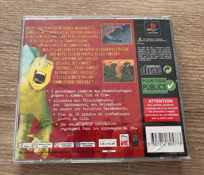 Disney dinosaures ps1 - photo numéro 4