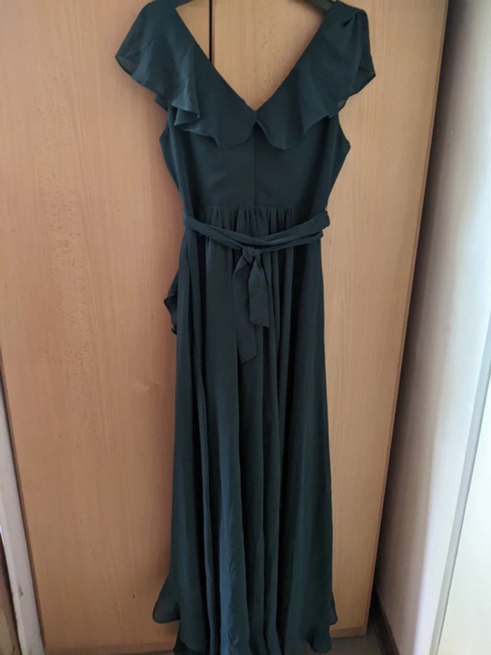 Robe de soirée verte - photo numéro 6