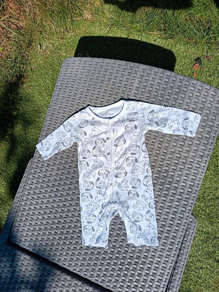 Combinaison pyjama grenouillère sans pied bébé 3 mois 59 cm du pareil au même