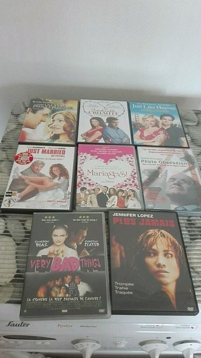 🎬Lot de 8 DVD🎬