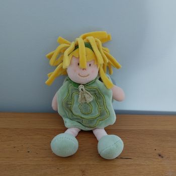 Doudou lutin petite fille blonde - Doudou et Compagnie