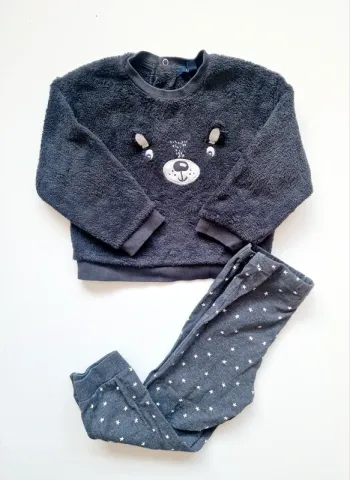Kiabi - Pyjama 2 pièces, manches longues + pantalon (3 ans)