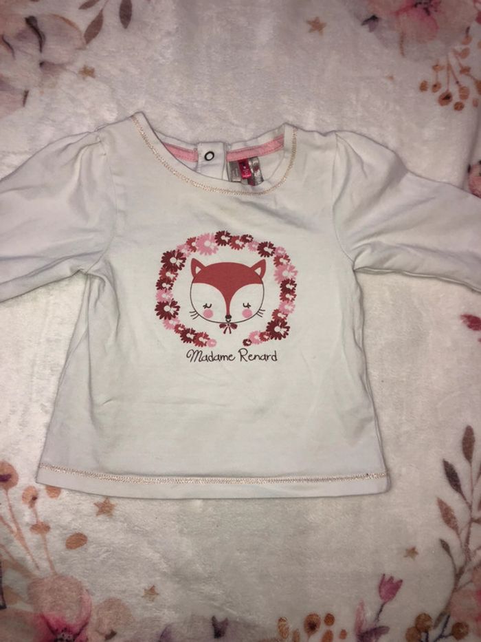 Haut manche longue 9 mois