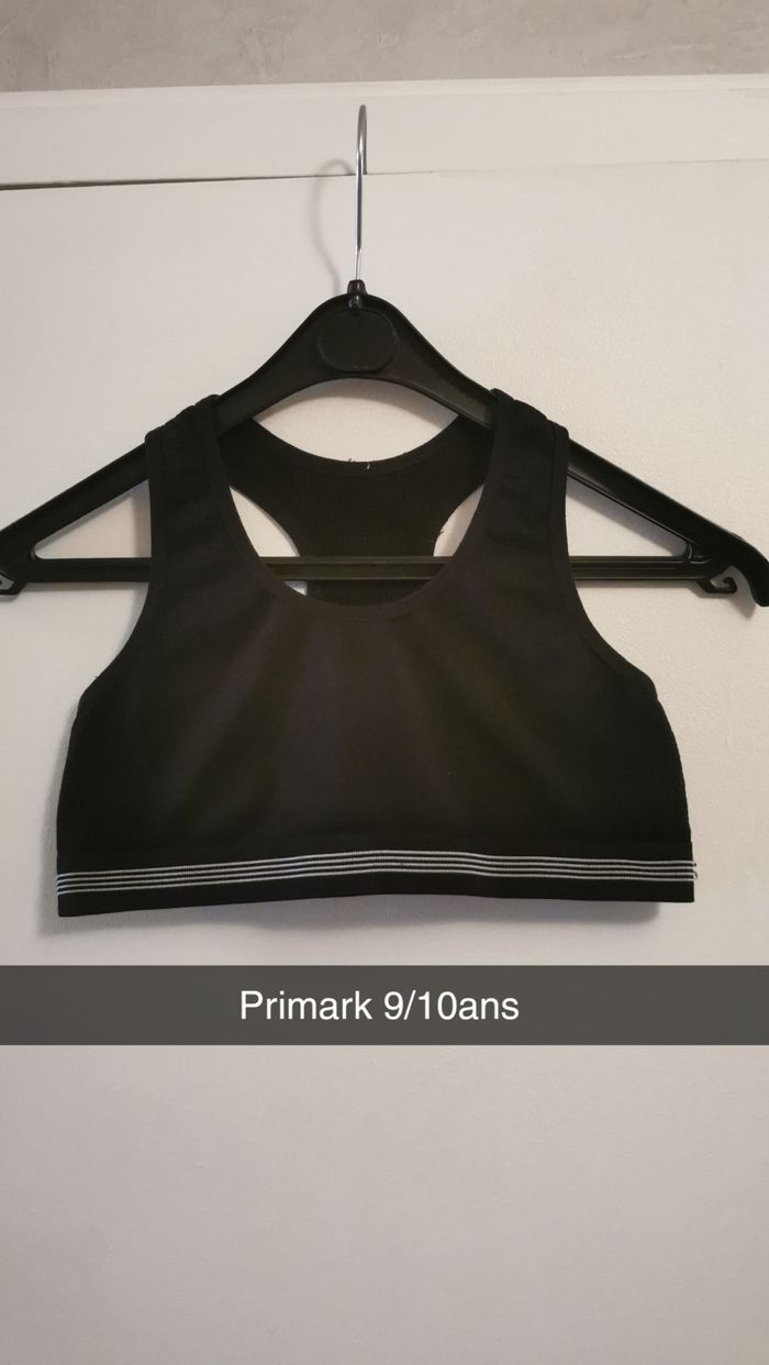 Brassière de sport noir primark