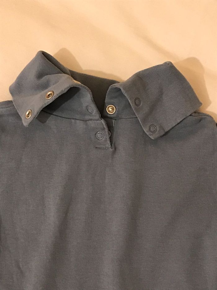 Sous-pull Bleu-Gris 3 Ans - photo numéro 4