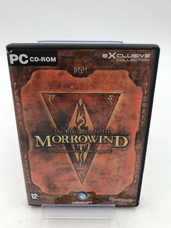 Jeu vidéo the Elder scrolls 3 Morrowind sur PC