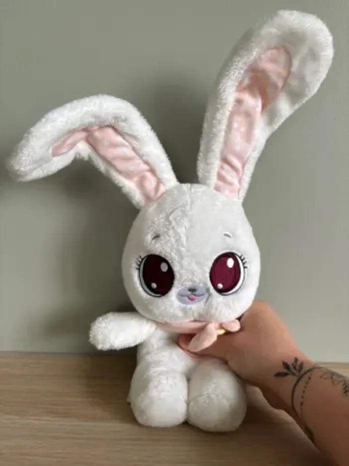 Peluche lapin coucou cache - photo numéro 2