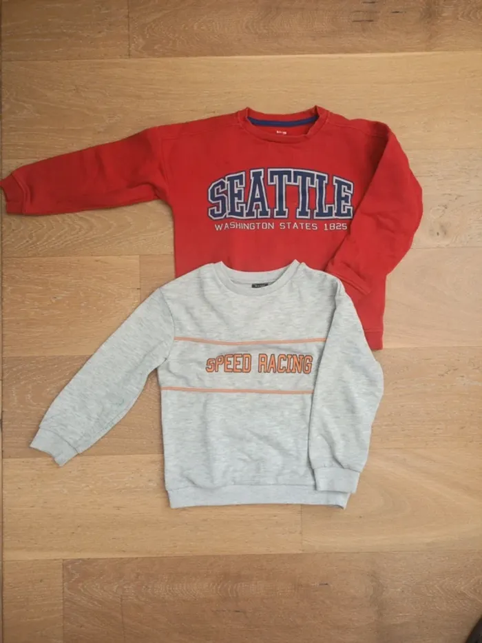 Lot sweat 6 ans