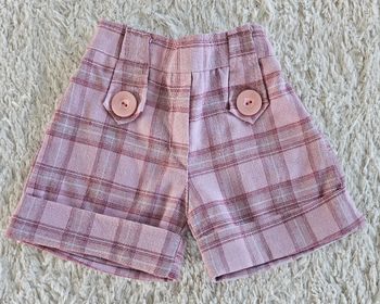 Short à carreaux 4 ans
