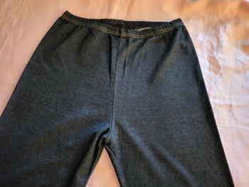 Legging noir t 42 polyester neuf