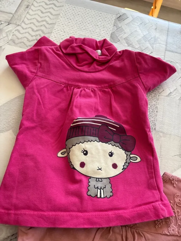 Lot tee shirt 12 mois - photo numéro 2
