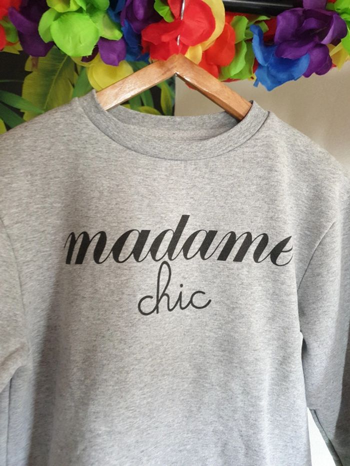 Sweat madame chic - photo numéro 2