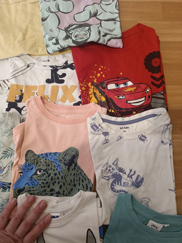 Lot de 27 t-shirts manches courtes - photo numéro 5