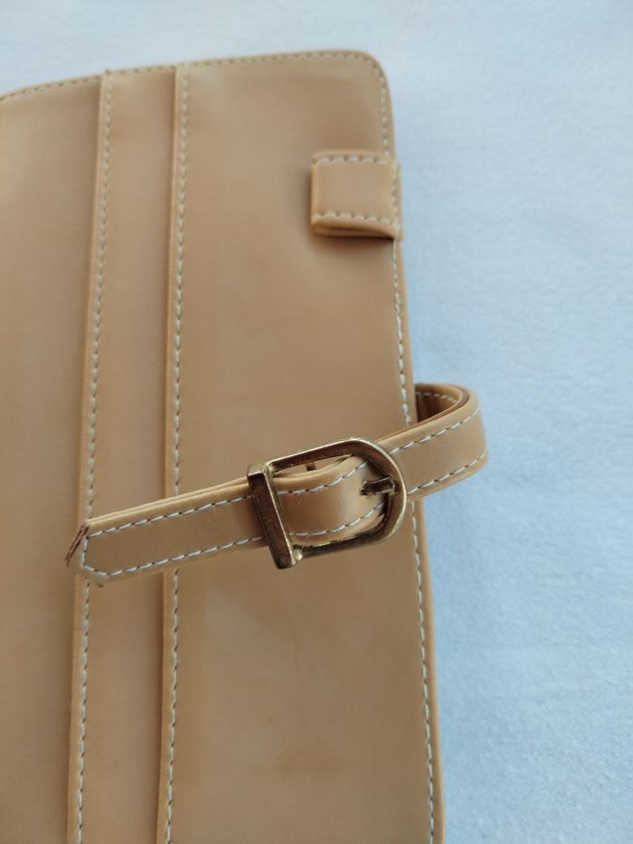 Portefeuille Porte-monnaie multipoches beige - photo numéro 8