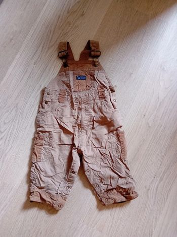 Salopette doublée polaire