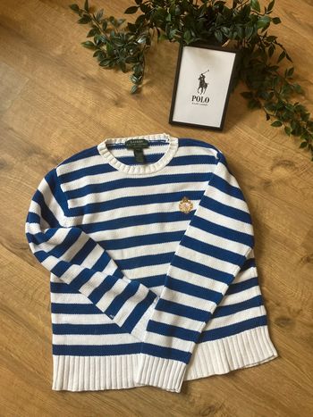 Pull marinière Ralph Lauren femme