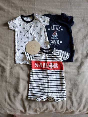 Lot de 3 barboteuses