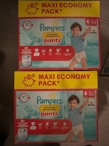 Couche Pampers pants taille 6 premium protection 