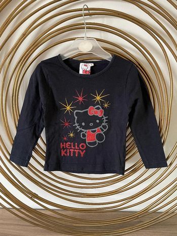 Tshirt Hello Kitty à paillettes T4ans