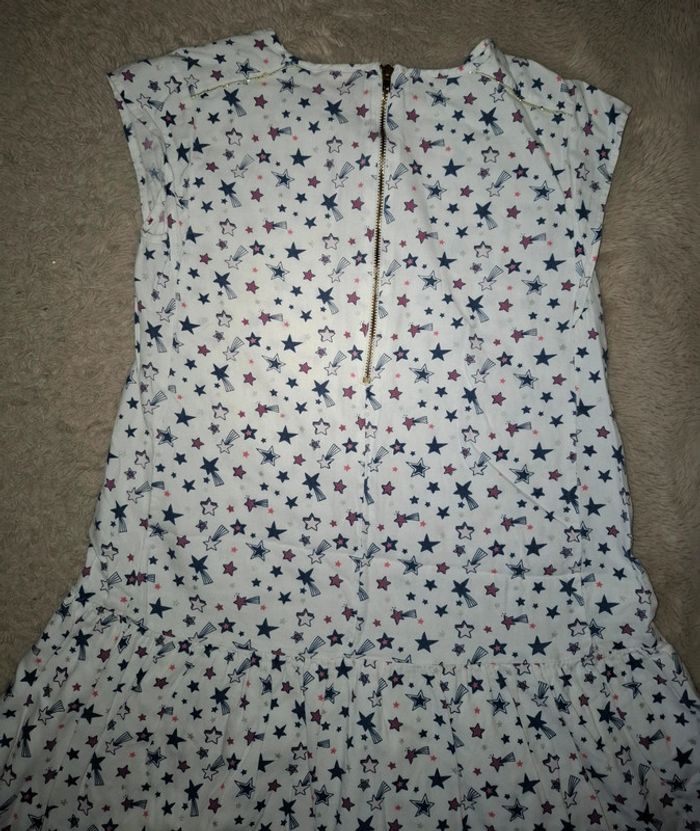 Robe blanche à étoiles 10 ans tao - photo numéro 6