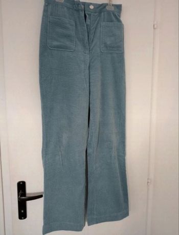 Pantalon large velours Pimkie neuf