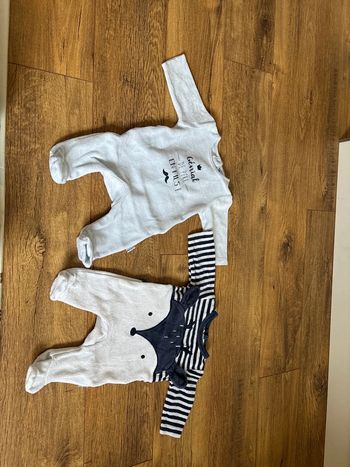 Lot de deux pyjamas p’tit bisou